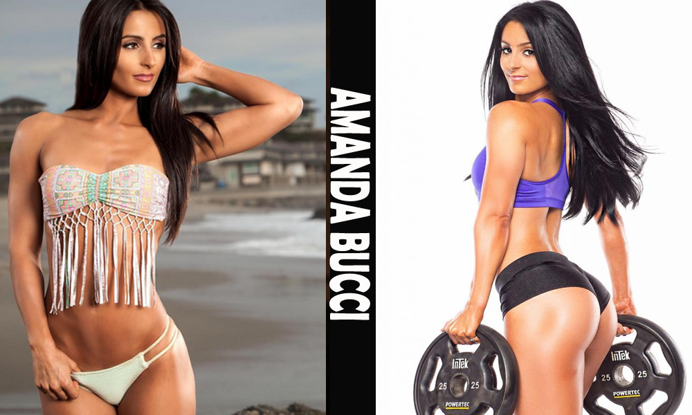 Hot American Fitness Model Amanda Bucci from Rhode Island