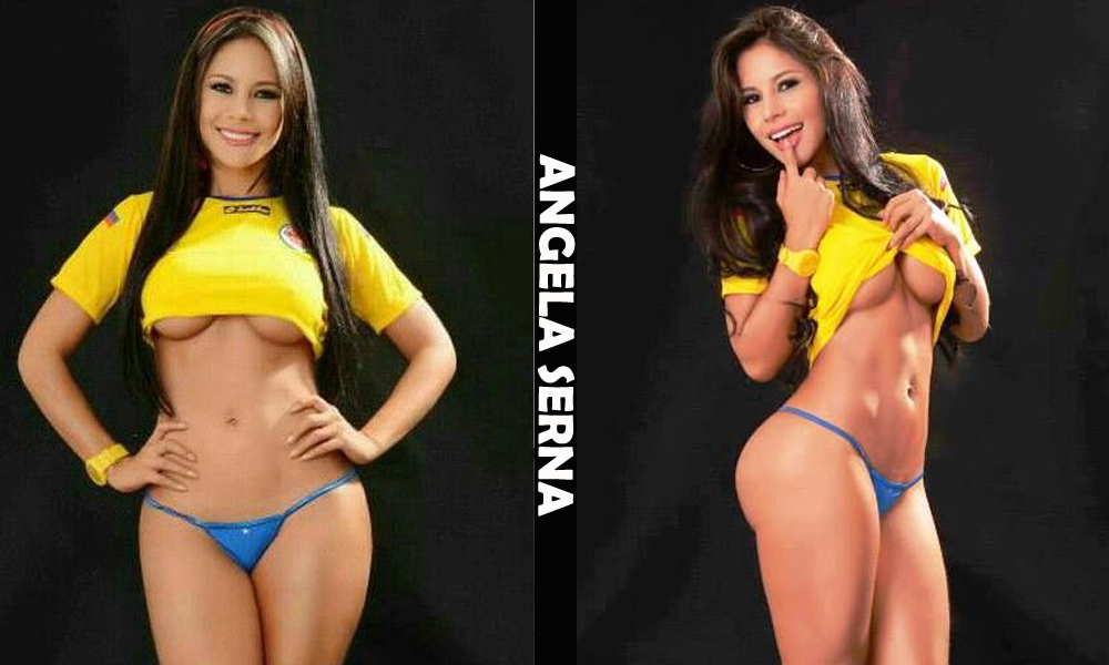 Colombian fitness model from Colombia
