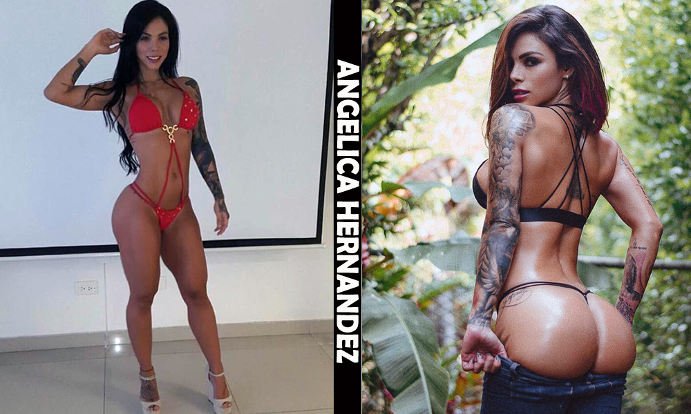Colombian fitness model Angelica Hernandez from Cali, Colombia