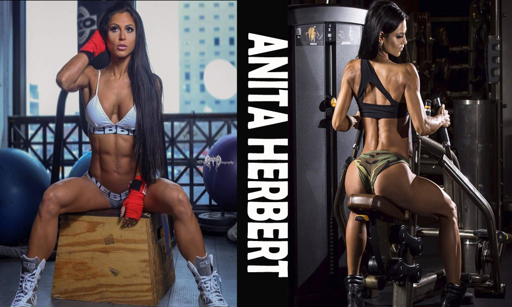 Hot Female Fitness Model and Bikini Competetor Anita Herbert