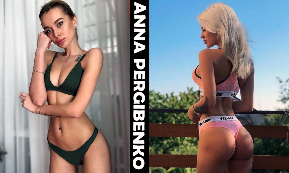 Ukrainian fitness model Anna Pergibenko from Kherson, Ukraine