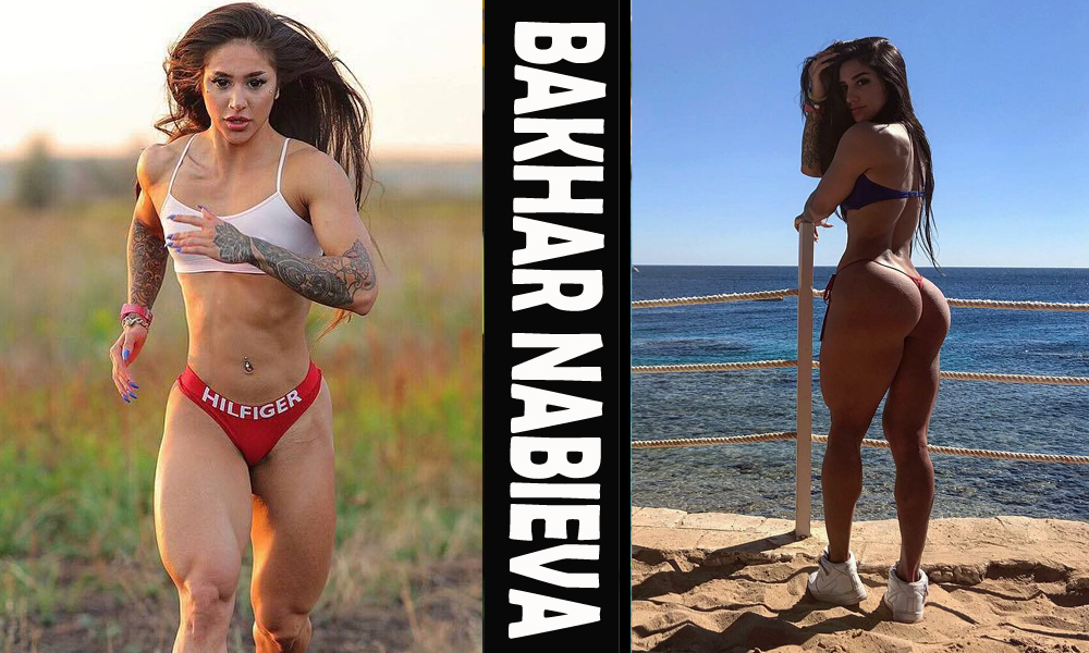 Gorgous Ukrainain Fitness Model Bakhar Nabieva from Baku, Azerbaijan, Ukrain