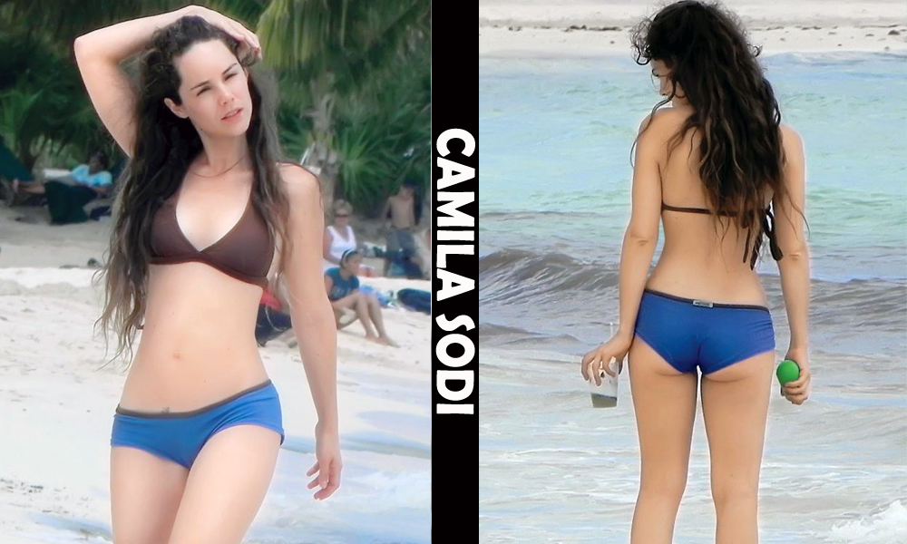 Mexican fitness model Camila Sodi from Mexico City, Mexico