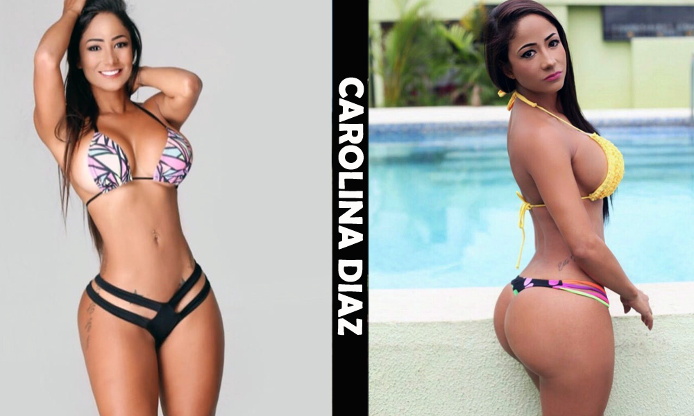 Mexican fitness model Carolina Diaz from Tijuana, Baja California