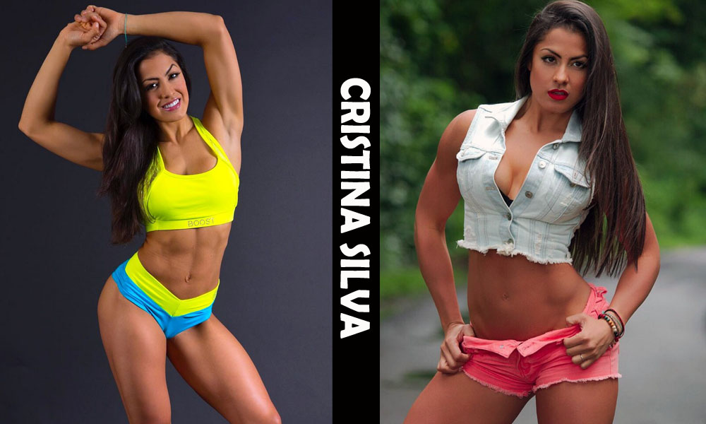 Mexican fitness model Cristina Silva from Mexico
