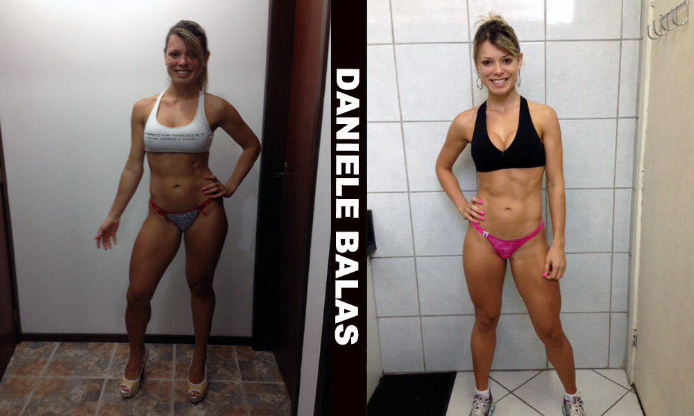Brazilian fitness model Daniele Balas from Joinville, Santa Catarina, Brazil