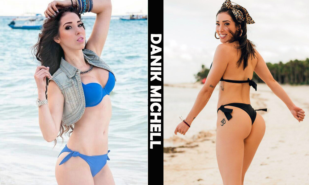 Mexican fitness model Danik Michell from Monterrey, Mexico