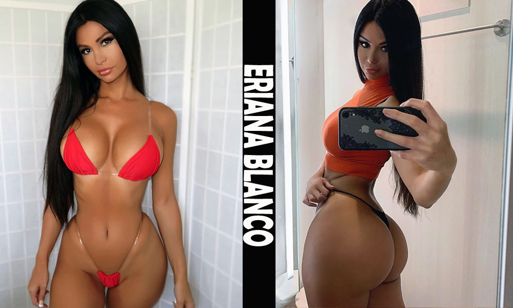 American Fitness Model Eriana Blanco ranked best butt on the internet.