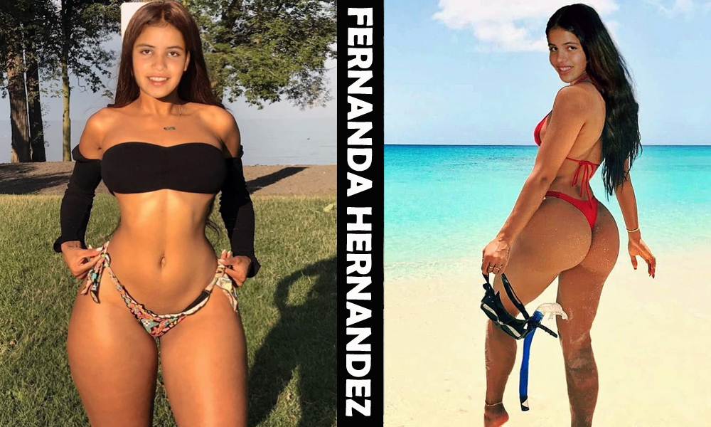 Colombian fitness models Fernanda Barajas Hernandez from Colombia