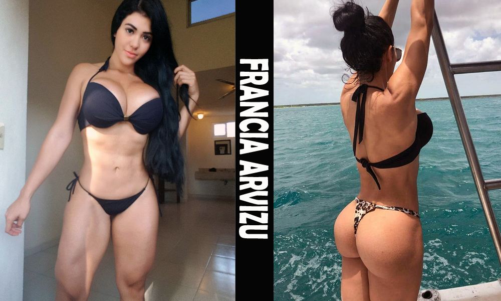 Hot Fitness Model Francia Arvizu from Mexico
