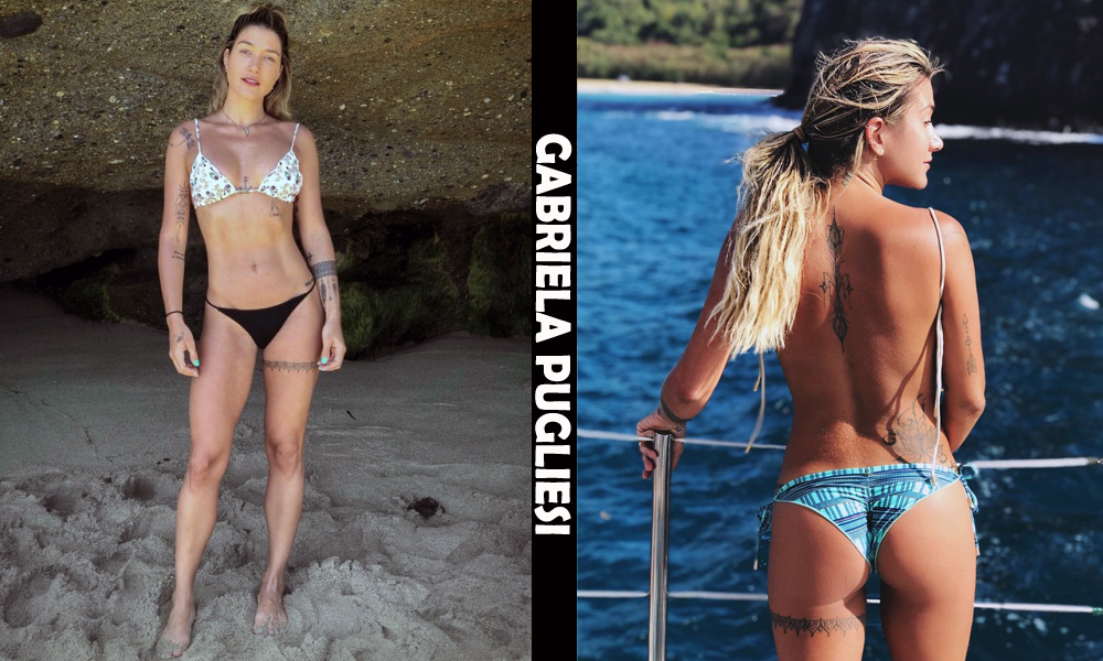 Salvadorean fitness model Gabriela Pugliesi from El Salvador