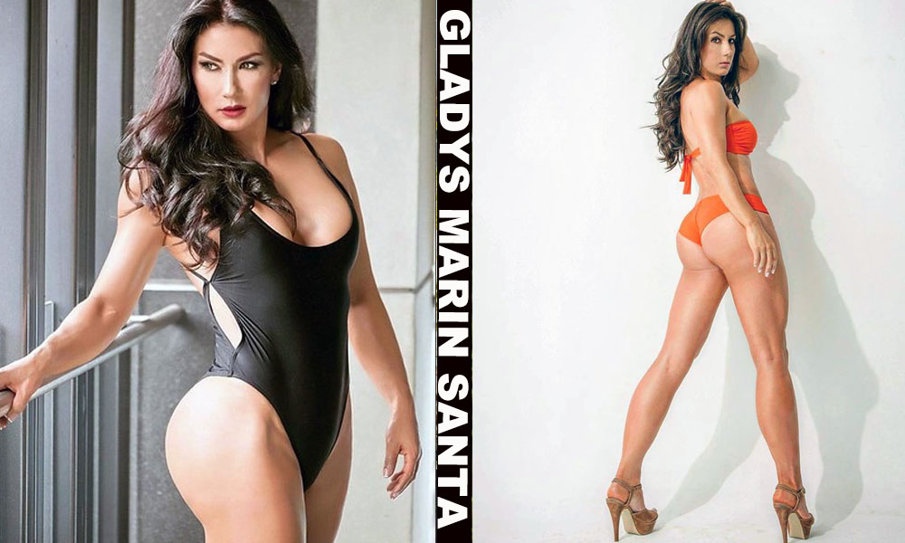 Colombian fitness model Gladys Marín Santa from Colombia
