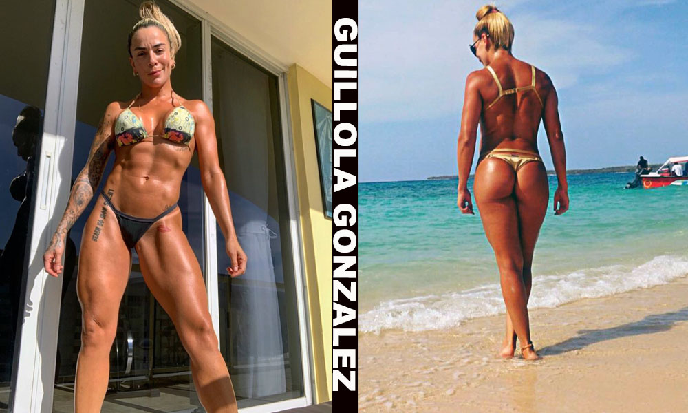 Colombian fitness model Guillola Gonzalez from Armenia
