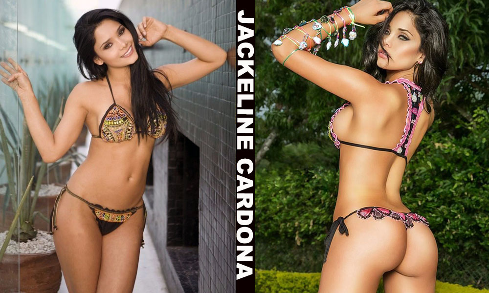 Colombian fitness model Jackeline Cardona from Colombia