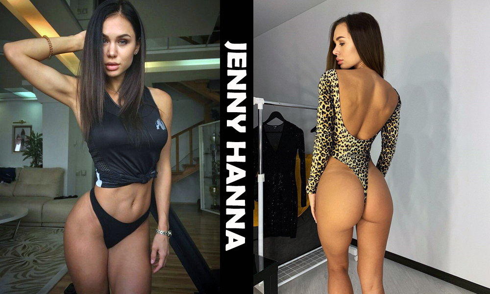 Exotic Fitness Model Jenny Hanna aka Evgeniya Mosienko from Kiev Ukraine