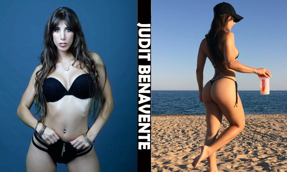 Spanish fitness model Judit Benavente from Barcelona, Spain