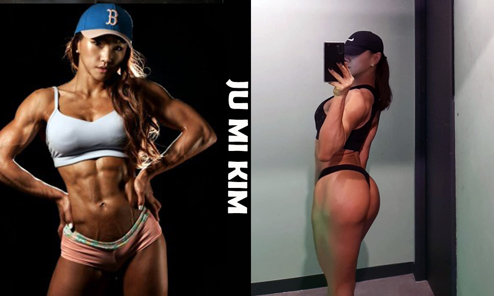 Korean fitness model Ju Mi Kim aka Chu Mi Kim from South Korea