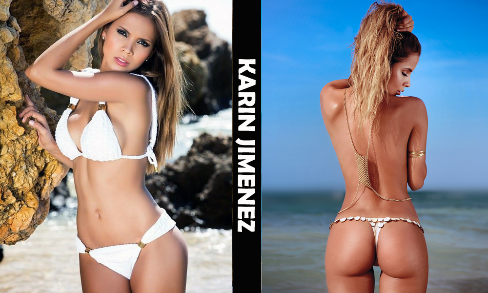 Colombian fitness model Karin Jimenez from Medellin, Coilombia