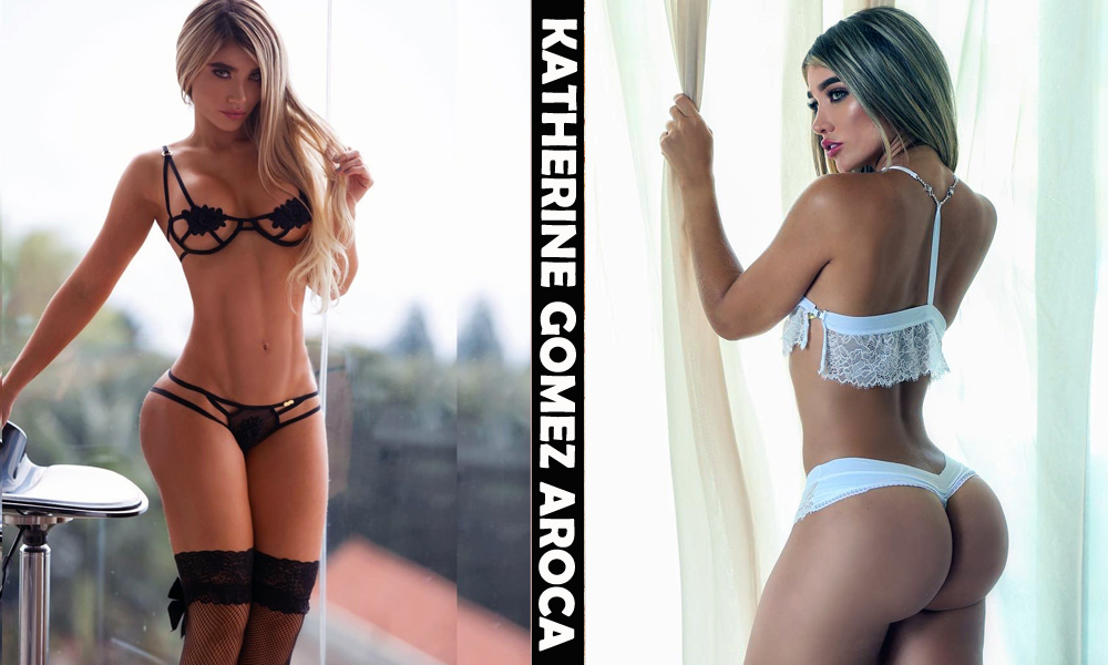 Colombian fitness model Katherine Gomez Aroca from Ibague, Colombia