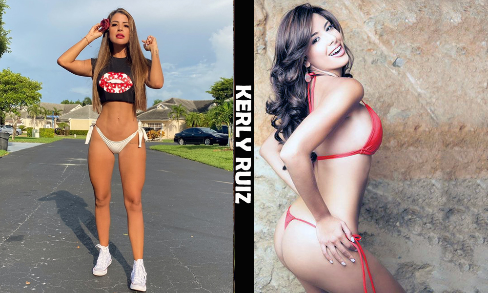Venezuelan fitness model Kerly Ruiz from Caracas, Venezuela