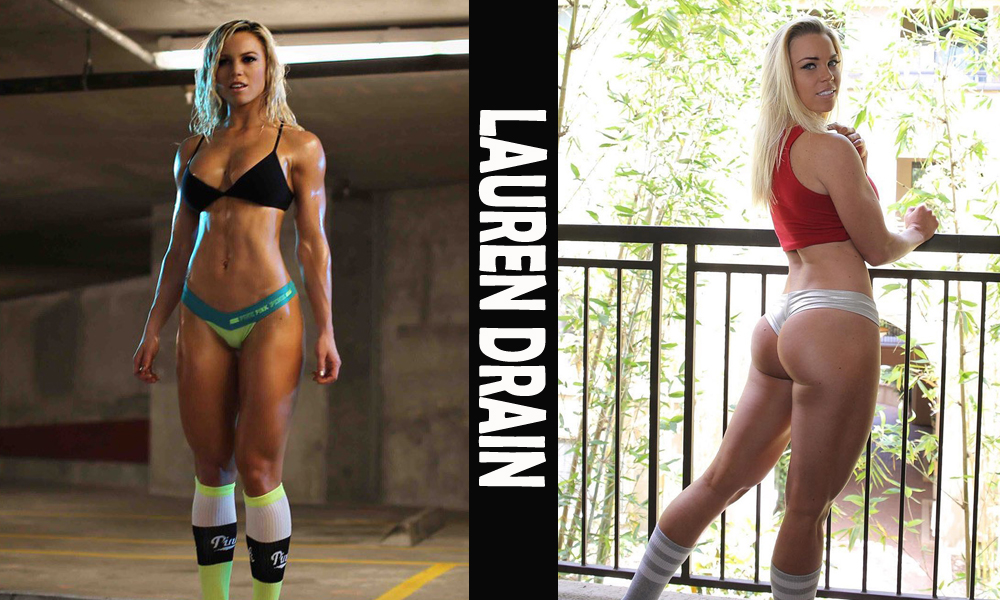 Hot Fitness Model and Personal Trainer Lauren Drain