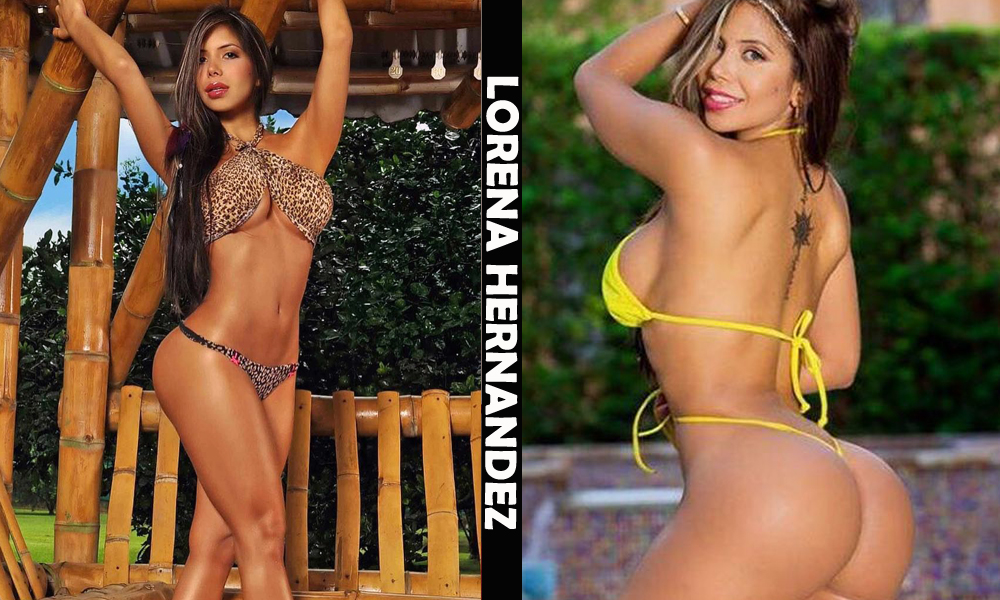 Colombian fitness model Lorena Orozco Hernandez from Colombia