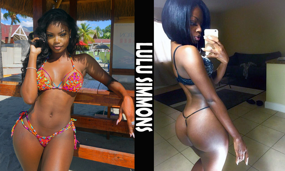 Hot Fitness Model Lulu Simmons from Miami, Florida