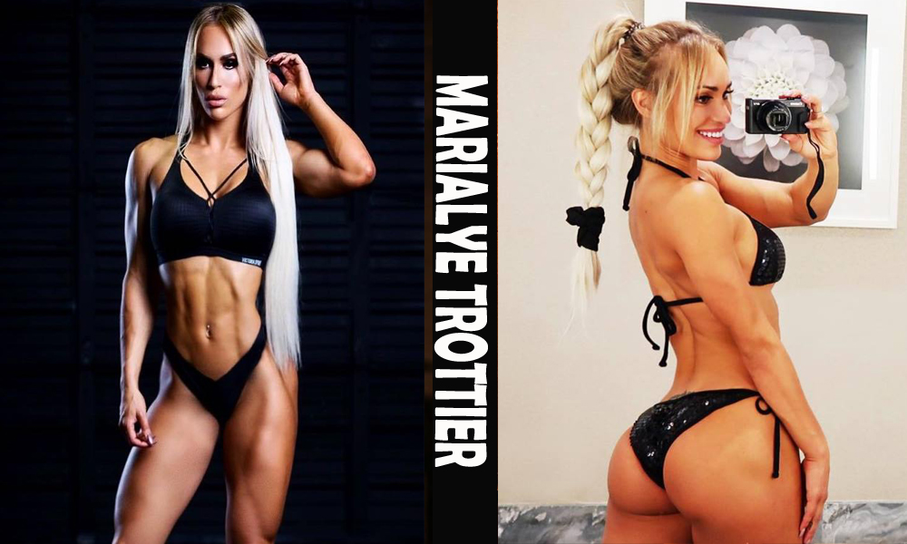 Hot International Fitness Model Marialye Laramee Trottier from Loretteville, Quebec City, Canada
