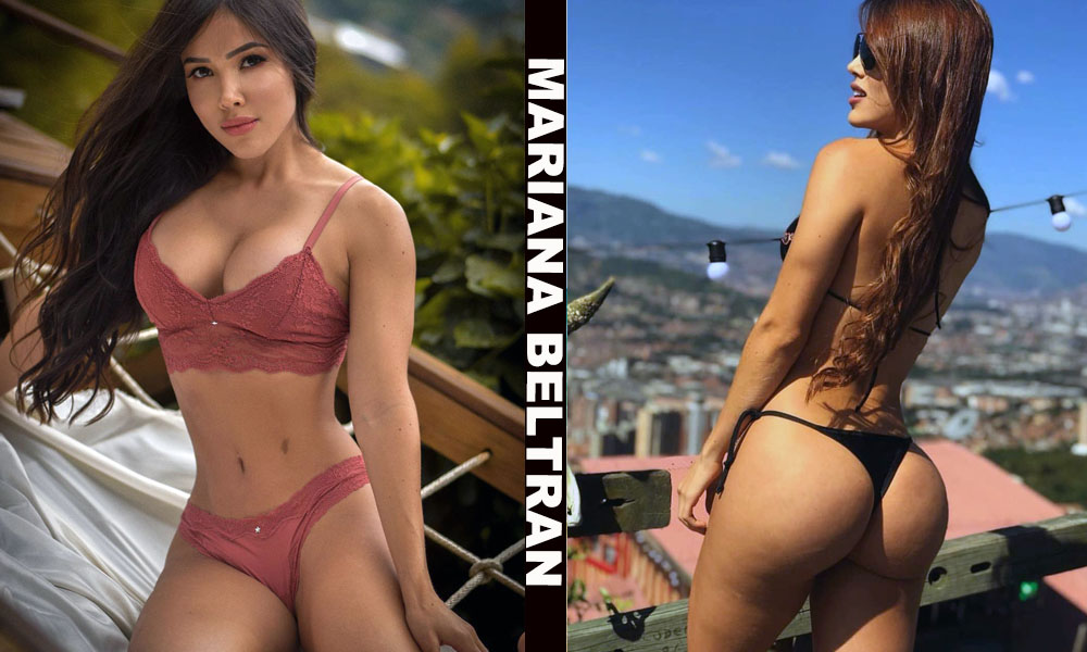 Colombian fitness model Mariana Beltrán from Colombia