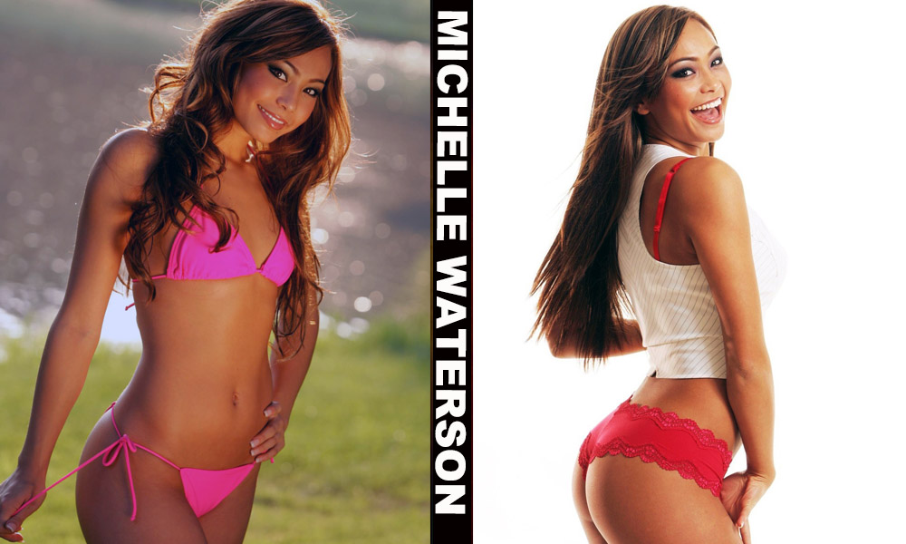 Asian fitness model Michelle Waterson from Aurora, Colorado