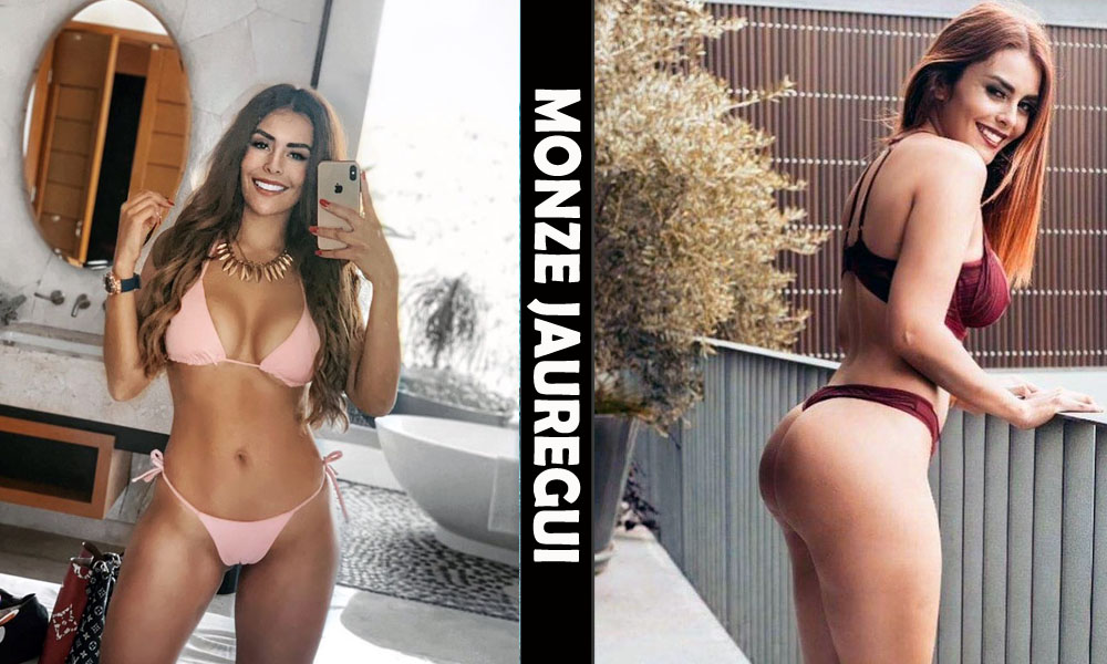 Mexican fitness model Monze Jauregui from Mexico