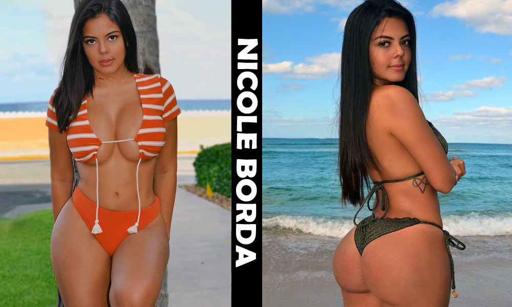 Colombian fitness model Nicole Borda from Bogota, Colombia