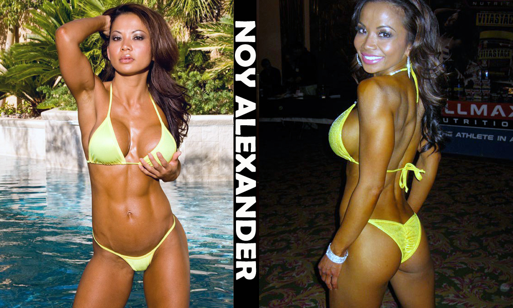 Asian fitness model Noy Alexander from Laos