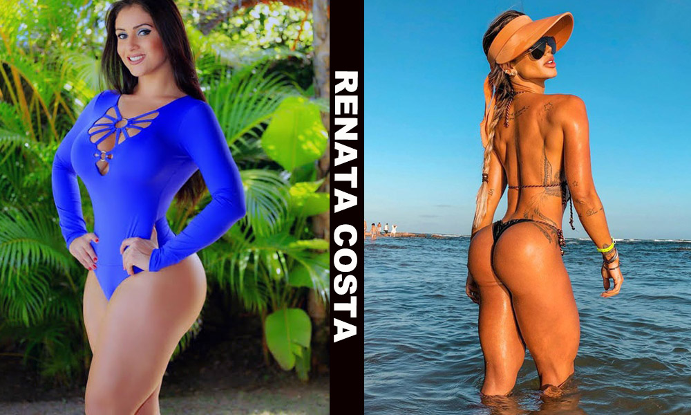 Brazilian fitness model Renata Costa from Brazil
