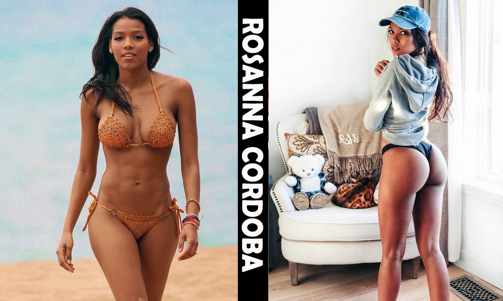 Fitness model Rosanna Cordoba from Valledupar, Colombia