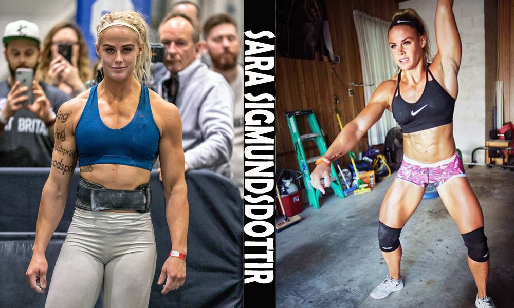 Hot CrossFit Women Sara Sigmundsdóttir from Reykjanesbaer, Iceland 