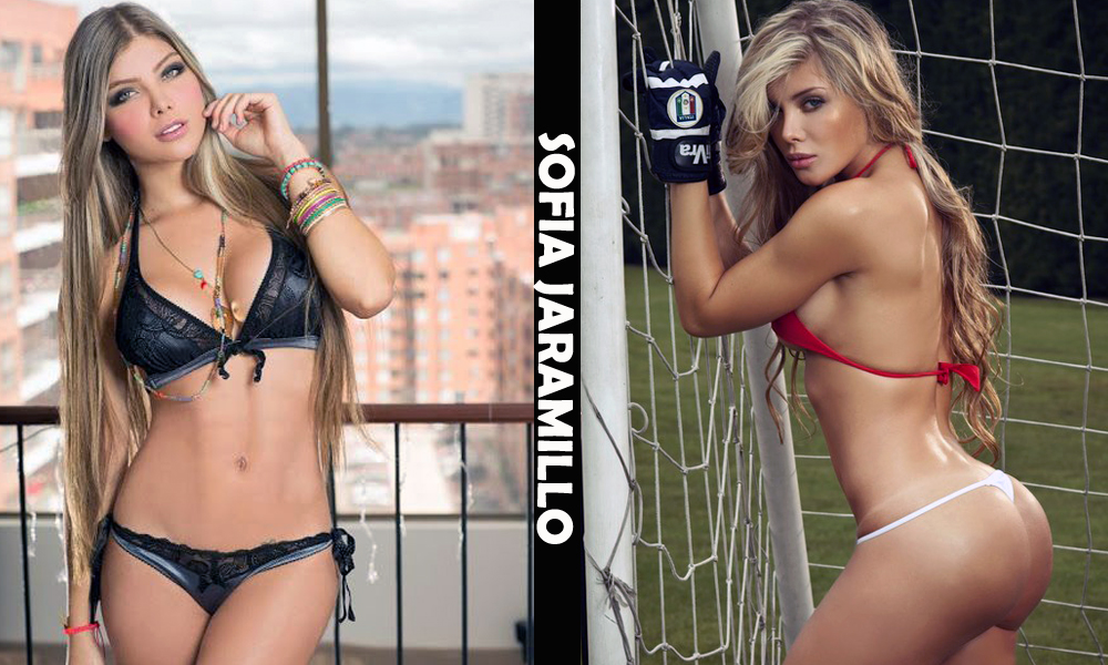 Colombian fitness model Sofia Jajamillo from Cali, Colombia