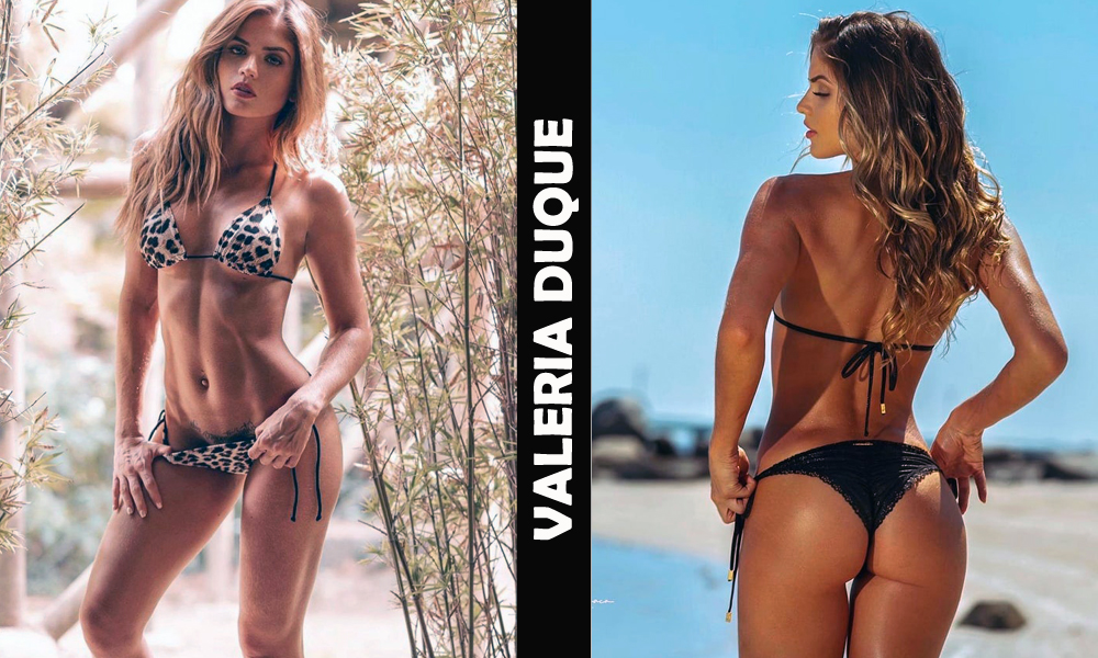 Colombian fitness model from Medellín, Colombia