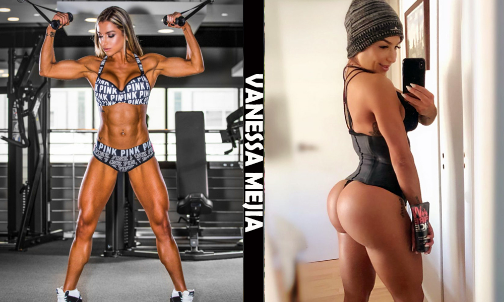 Colombian fitness model Vanessa Mejia from Medellin, Colombia