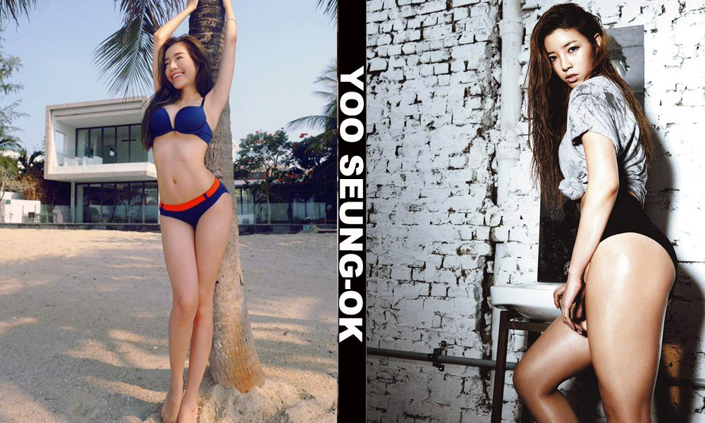 Asian fitness model Yoo Seungok from Osong-eup, Cheongwon-gun, South Korea