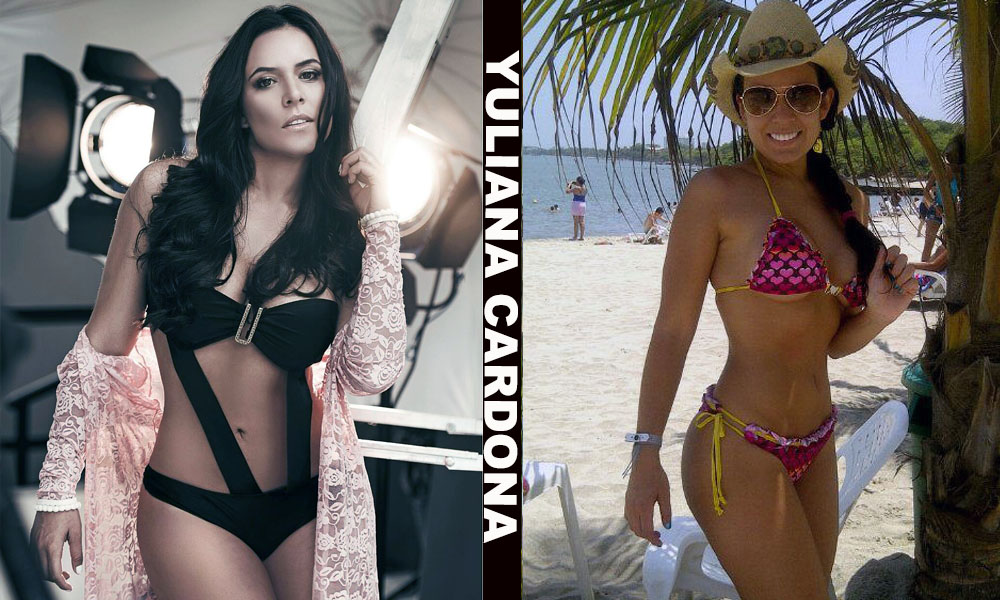Colombian glamour model Yuliana Cardona from Rionegro, Antioquia, Colombia